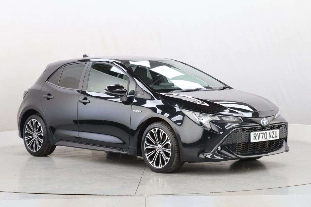 A 2020 TOYOTA COROLLA 1.8 VVT-h GPF Design Hatchback 5dr Petrol Hybrid CVT Euro 6 (s/s) (122 ps) A 2020 TOYOTA COROLLA 1.8 VVT-h GPF Design Hatchback 5dr Petrol Hybrid CVT Euro 6 (s/s) (122 ps)