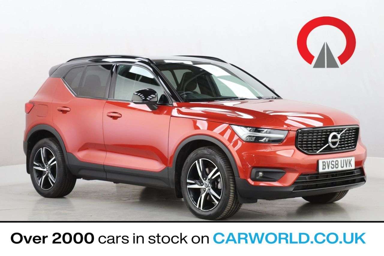 A 2019 VOLVO XC40 2.0 D4 R-Design SUV 5dr Diesel Auto AWD Euro 6 (s/s) (190 ps) A 2019 VOLVO XC40 2.0 D4 R-Design SUV 5dr Diesel Auto AWD Euro 6 (s/s) (190 ps)