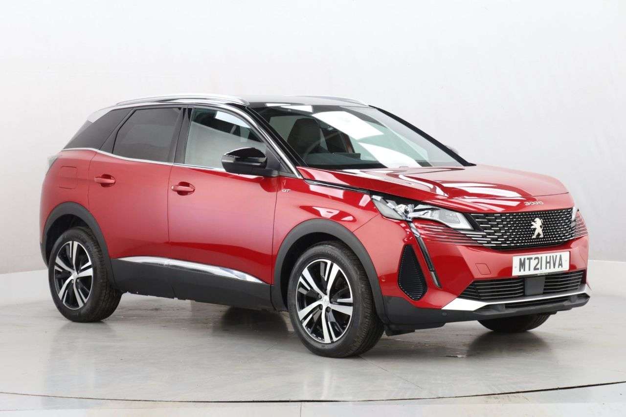 A 2021 PEUGEOT 3008 1.2 PureTech GT SUV 5dr Petrol Manual Euro 6 (s/s) (130 ps) A 2021 PEUGEOT 3008 1.2 PureTech GT SUV 5dr Petrol Manual Euro 6 (s/s) (130 ps)