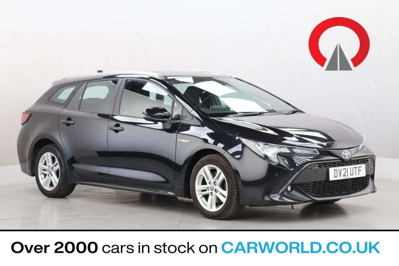 A 2021 TOYOTA COROLLA 2.0 VVT-h GPF Icon Touring Sports 5dr Petrol Hybrid CVT Euro 6 (s/s) (184 p A 2021 TOYOTA COROLLA 2.0 VVT-h GPF Icon Touring Sports 5dr Petrol Hybrid CVT Euro 6 (s/s) (184 p