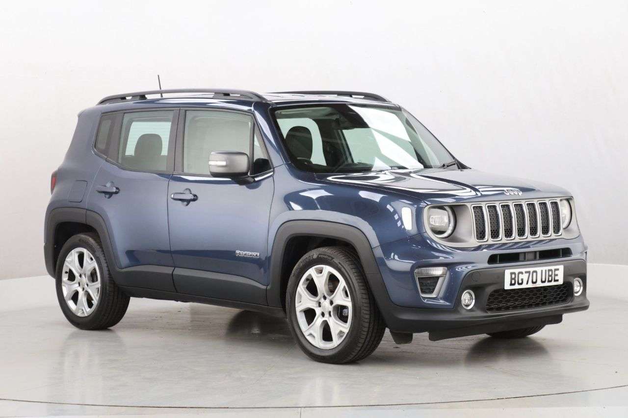 A 2021 JEEP RENEGADE 1.3 GSE T4 Limited SUV 5dr Petrol DDCT Euro 6 (s/s) (150 ps) A 2021 JEEP RENEGADE 1.3 GSE T4 Limited SUV 5dr Petrol DDCT Euro 6 (s/s) (150 ps)