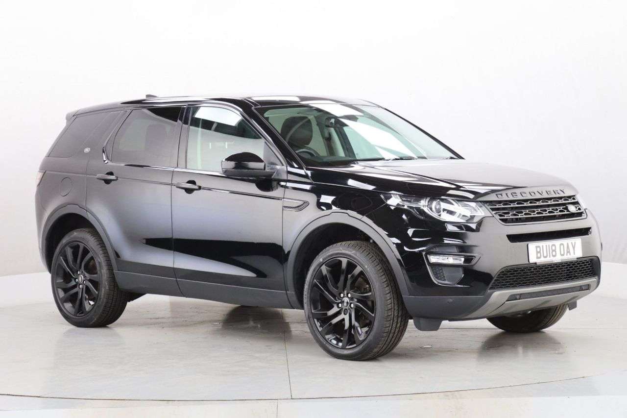 A 2018 LAND ROVER DISCOVERY SPORT 2.0 TD4 HSE Black SUV 5dr Diesel Auto 4WD Euro 6 (s/s) (180 ps) A 2018 LAND ROVER DISCOVERY SPORT 2.0 TD4 HSE Black SUV 5dr Diesel Auto 4WD Euro 6 (s/s) (180 ps)