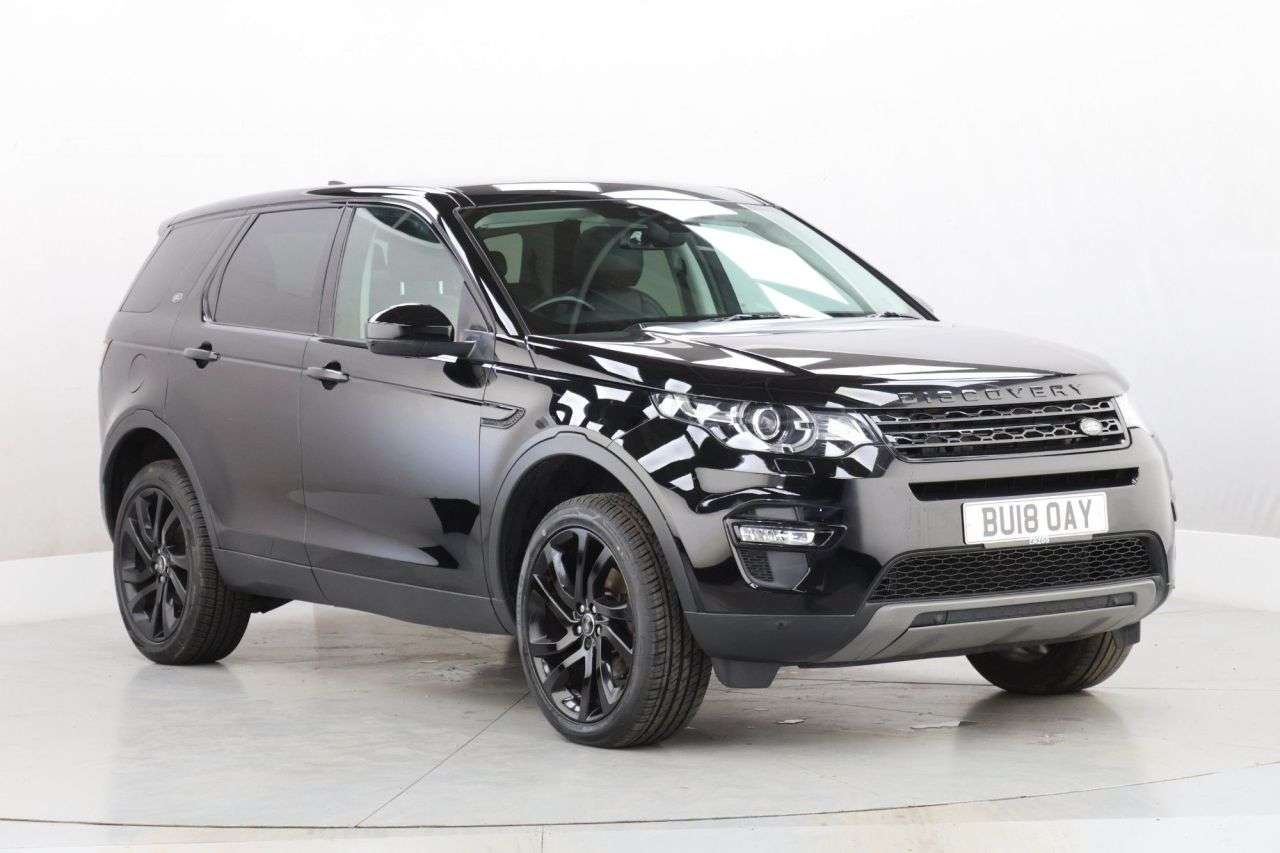 A 2018 LAND ROVER DISCOVERY SPORT 2.0 TD4 HSE Black SUV 5dr Diesel Auto 4WD Euro 6 (s/s) (180 ps) A 2018 LAND ROVER DISCOVERY SPORT 2.0 TD4 HSE Black SUV 5dr Diesel Auto 4WD Euro 6 (s/s) (180 ps)