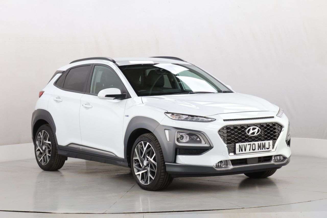 A 2020 HYUNDAI KONA 1.6 h-GDi Premium SE SUV 5dr Petrol Hybrid DCT Euro 6 (s/s) (141 ps) A 2020 HYUNDAI KONA 1.6 h-GDi Premium SE SUV 5dr Petrol Hybrid DCT Euro 6 (s/s) (141 ps)