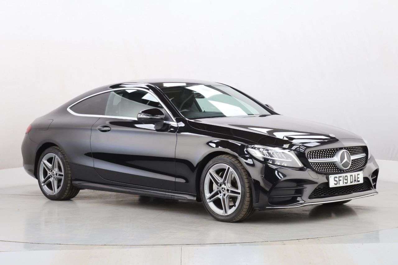 A 2019 MERCEDES-BENZ C CLASS 2.0 C220d AMG Line Coupe 2dr Diesel G-Tronic+ Euro 6 (s/s) (194 ps) A 2019 MERCEDES-BENZ C CLASS 2.0 C220d AMG Line Coupe 2dr Diesel G-Tronic+ Euro 6 (s/s) (194 ps)