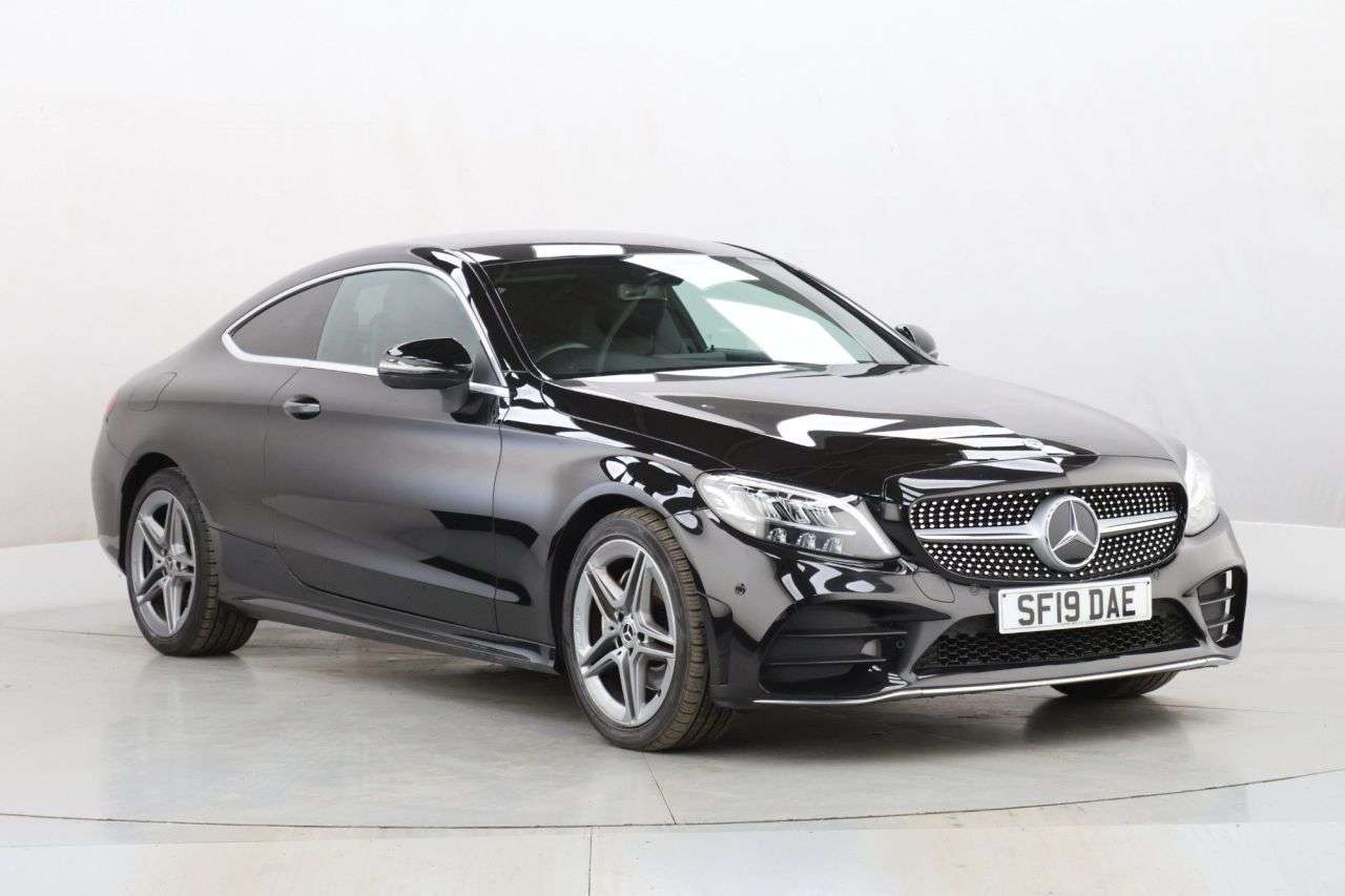 A 2019 MERCEDES-BENZ C CLASS 2.0 C220d AMG Line Coupe 2dr Diesel G-Tronic+ Euro 6 (s/s) (194 ps) A 2019 MERCEDES-BENZ C CLASS 2.0 C220d AMG Line Coupe 2dr Diesel G-Tronic+ Euro 6 (s/s) (194 ps)