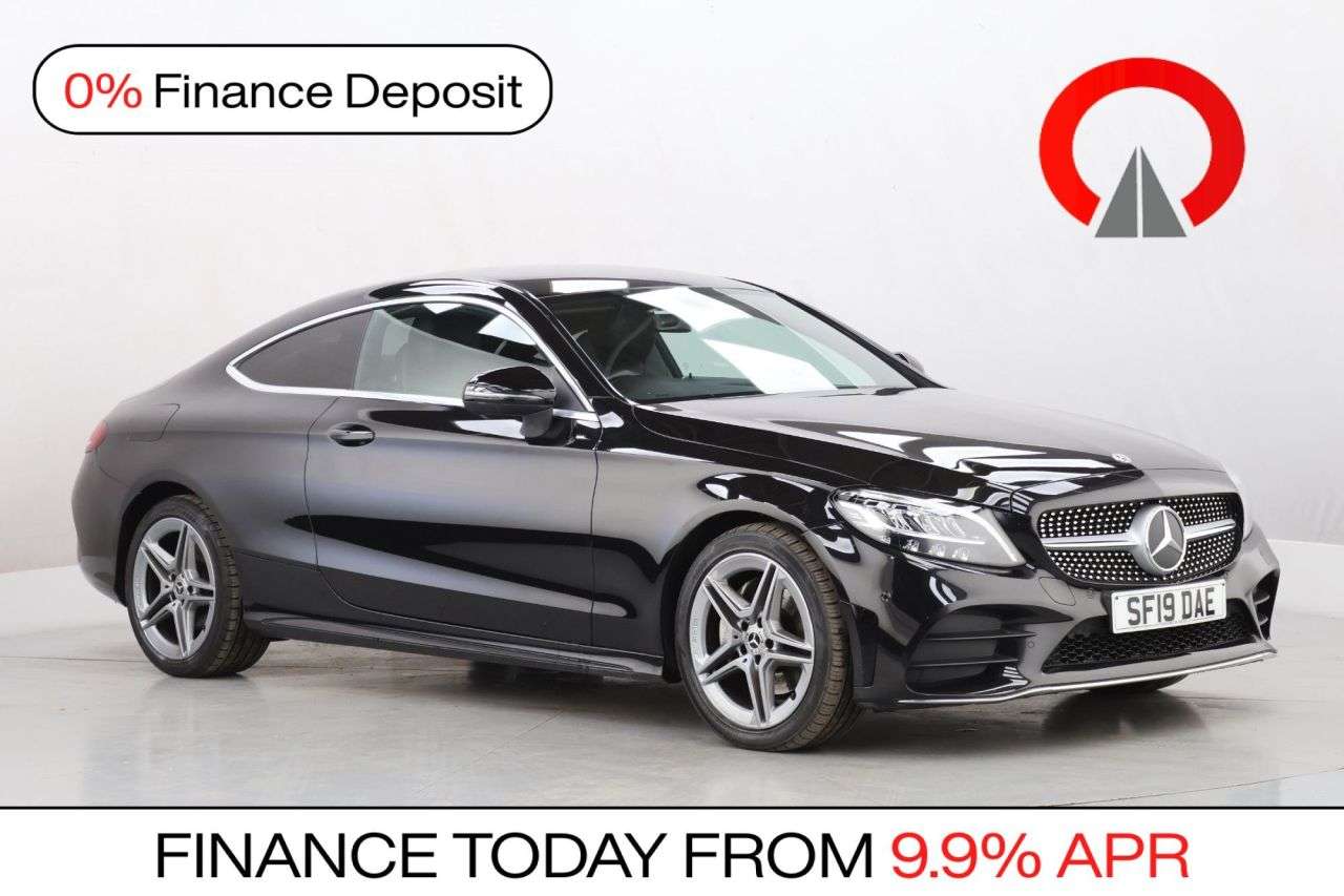 A 2019 MERCEDES-BENZ C CLASS 2.0 C220d AMG Line Coupe 2dr Diesel G-Tronic+ Euro 6 (s/s) (194 ps) A 2019 MERCEDES-BENZ C CLASS 2.0 C220d AMG Line Coupe 2dr Diesel G-Tronic+ Euro 6 (s/s) (194 ps)