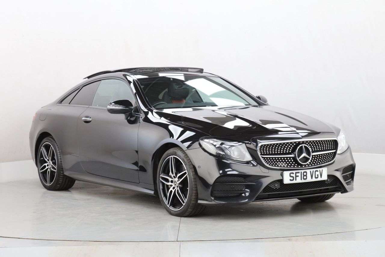 A 2018 MERCEDES-BENZ E CLASS 2.0 E220d AMG Line (Premium Plus) Coupe 2dr Diesel G-Tronic+ Euro 6 (s/s) ( A 2018 MERCEDES-BENZ E CLASS 2.0 E220d AMG Line (Premium Plus) Coupe 2dr Diesel G-Tronic+ Euro 6 (s/s) (