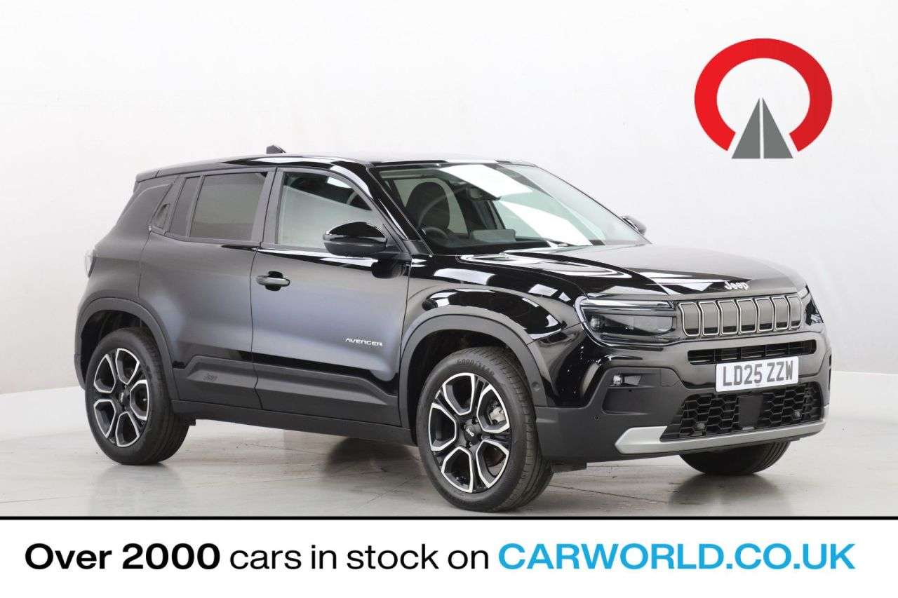 A 2025 JEEP AVENGER 1.2 e-Hybrid Summit SUV 5dr Petrol Hybrid e-DCT Euro 6 (s/s) (100 ps) A 2025 JEEP AVENGER 1.2 e-Hybrid Summit SUV 5dr Petrol Hybrid e-DCT Euro 6 (s/s) (100 ps)