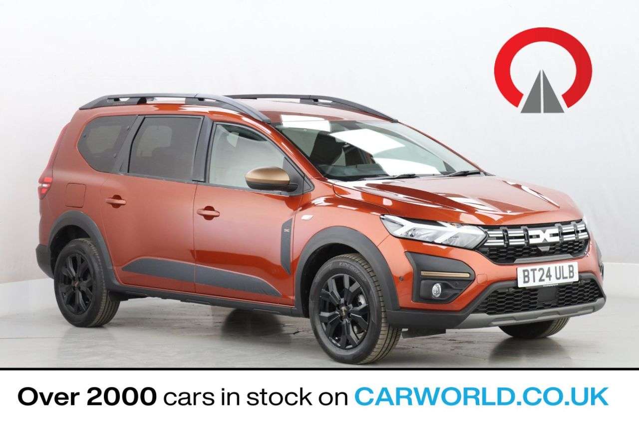 A 2024 DACIA JOGGER 1.0 TCe EXTREME MPV 5dr Petrol Manual Euro 6 (s/s) (110 ps) A 2024 DACIA JOGGER 1.0 TCe EXTREME MPV 5dr Petrol Manual Euro 6 (s/s) (110 ps)