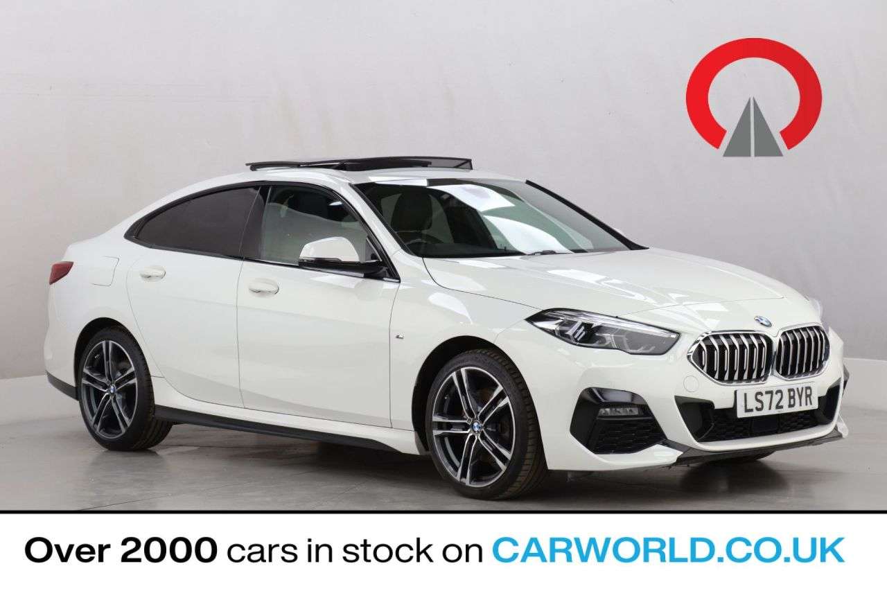 A 2022 BMW 2 SERIES GRAN COUPE 1.5 218i M Sport Saloon 4dr Petrol DCT Euro 6 (s/s) (136 ps) A 2022 BMW 2 SERIES GRAN COUPE 1.5 218i M Sport Saloon 4dr Petrol DCT Euro 6 (s/s) (136 ps)