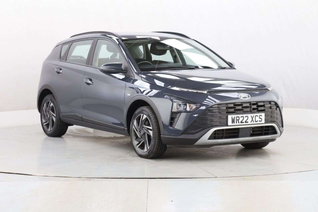 A 2022 HYUNDAI BAYON 1.0 T-GDi MHEV SE Connect SUV 5dr Petrol Hybrid Manual Euro 6 (s/s) (100 ps A 2022 HYUNDAI BAYON 1.0 T-GDi MHEV SE Connect SUV 5dr Petrol Hybrid Manual Euro 6 (s/s) (100 ps