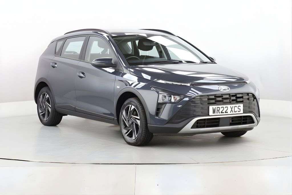 A 2022 HYUNDAI BAYON 1.0 T-GDi MHEV SE Connect SUV 5dr Petrol Hybrid Manual Euro 6 (s/s) (100 ps A 2022 HYUNDAI BAYON 1.0 T-GDi MHEV SE Connect SUV 5dr Petrol Hybrid Manual Euro 6 (s/s) (100 ps