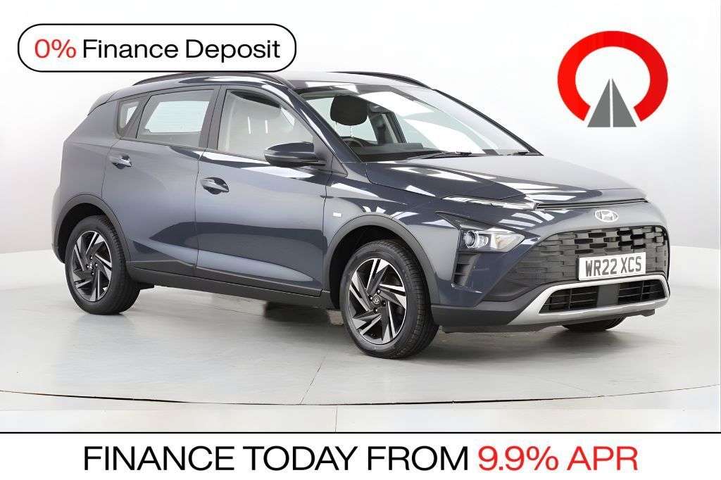 A 2022 HYUNDAI BAYON 1.0 T-GDi MHEV SE Connect SUV 5dr Petrol Hybrid Manual Euro 6 (s/s) (100 ps A 2022 HYUNDAI BAYON 1.0 T-GDi MHEV SE Connect SUV 5dr Petrol Hybrid Manual Euro 6 (s/s) (100 ps