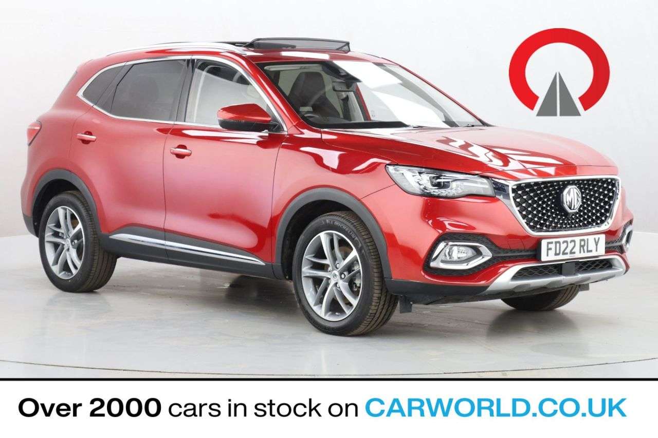 A 2022 MG MG HS 1.5 T-GDI Exclusive SUV 5dr Petrol DCT Euro 6 (s/s) (162 ps) A 2022 MG MG HS 1.5 T-GDI Exclusive SUV 5dr Petrol DCT Euro 6 (s/s) (162 ps)