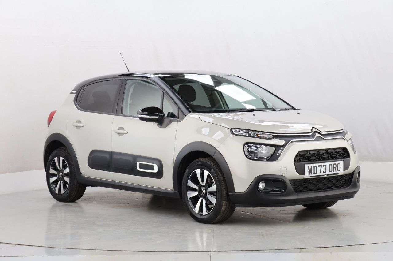 A 2023 CITROEN C3 1.2 PureTech PLUS Hatchback 5dr Petrol Manual Euro 6 (s/s) (83 ps) A 2023 CITROEN C3 1.2 PureTech PLUS Hatchback 5dr Petrol Manual Euro 6 (s/s) (83 ps)
