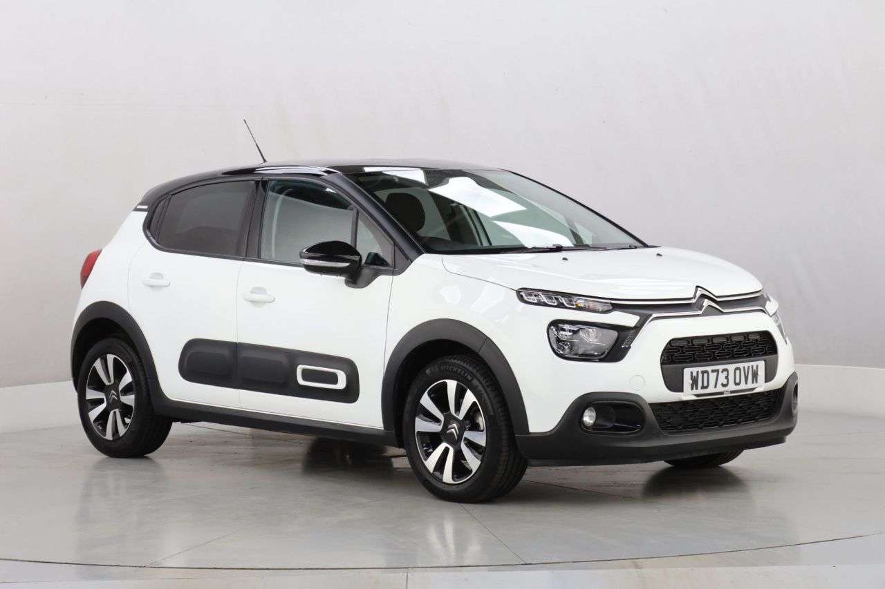 A 2023 CITROEN C3 1.2 PureTech PLUS Hatchback 5dr Petrol Manual Euro 6 (s/s) (83 ps) A 2023 CITROEN C3 1.2 PureTech PLUS Hatchback 5dr Petrol Manual Euro 6 (s/s) (83 ps)
