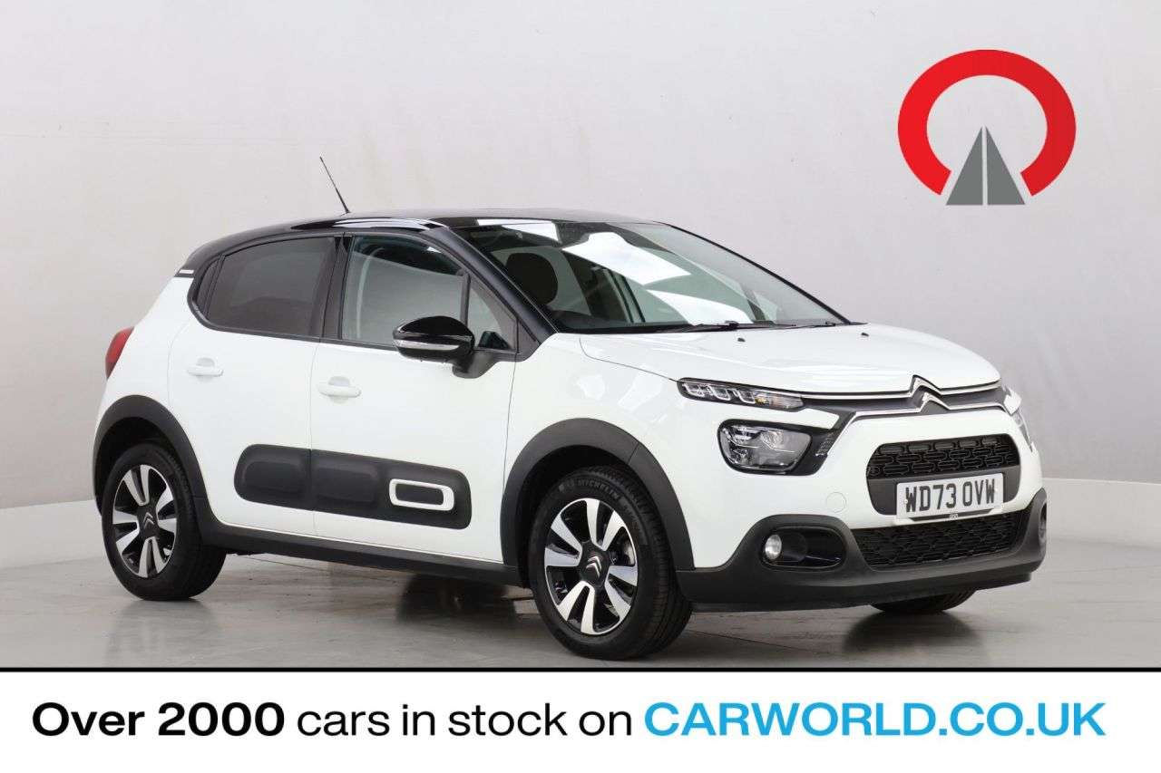 A 2023 CITROEN C3 1.2 PureTech PLUS Hatchback 5dr Petrol Manual Euro 6 (s/s) (83 ps) A 2023 CITROEN C3 1.2 PureTech PLUS Hatchback 5dr Petrol Manual Euro 6 (s/s) (83 ps)