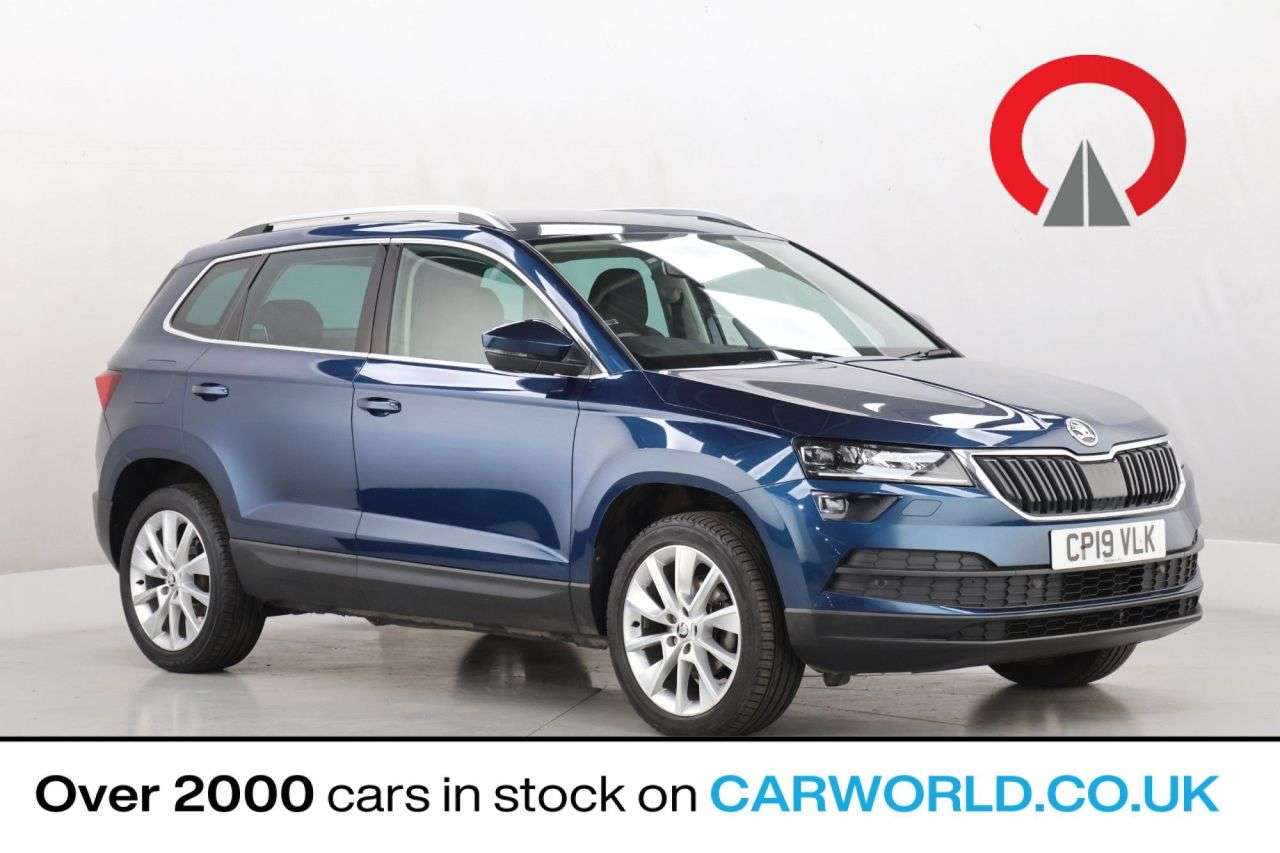 A 2019 SKODA KAROQ 1.6 TDI SE L SUV 5dr Diesel DSG Euro 6 (s/s) (115 ps) A 2019 SKODA KAROQ 1.6 TDI SE L SUV 5dr Diesel DSG Euro 6 (s/s) (115 ps)