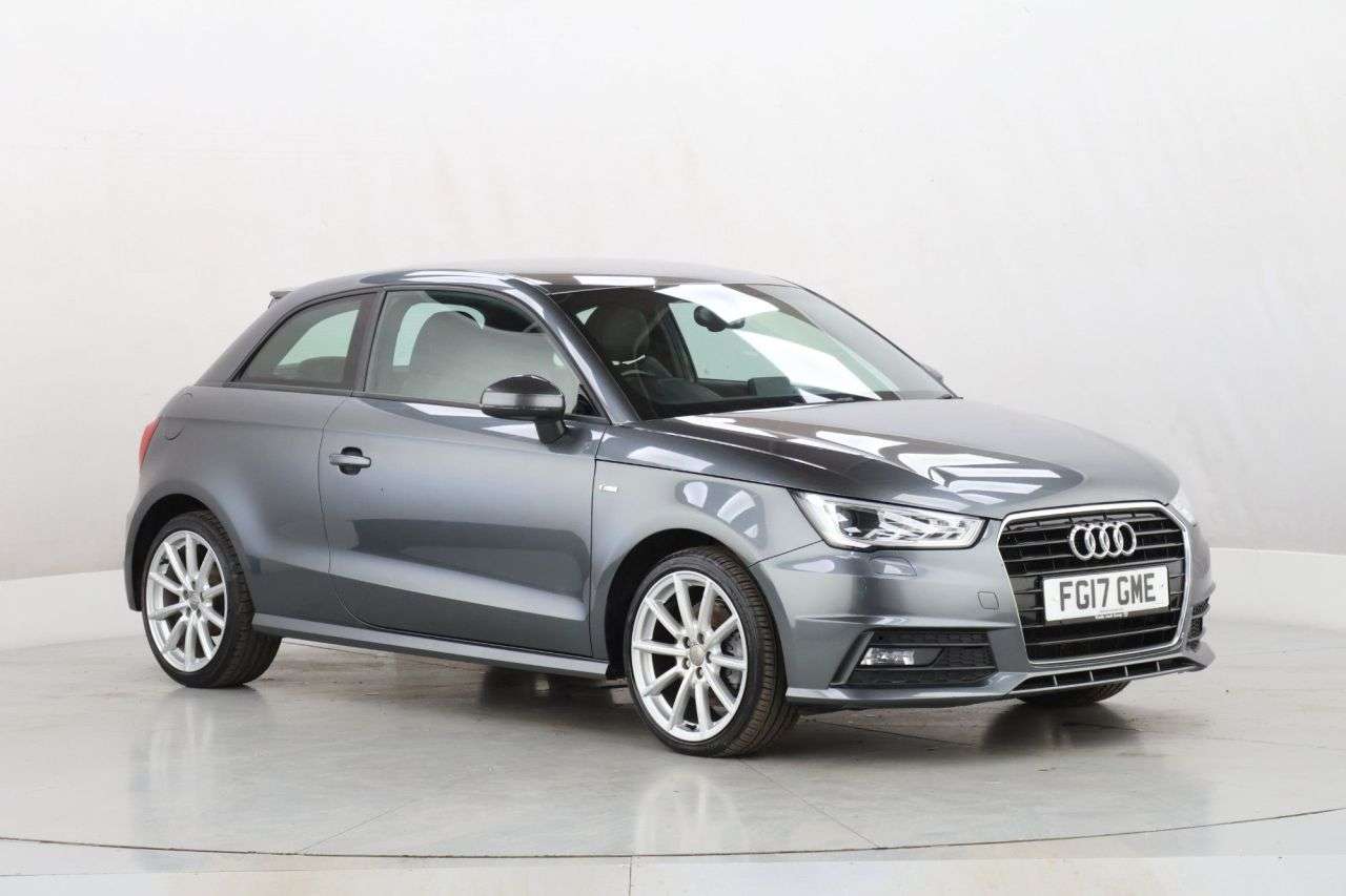 A 2017 AUDI A1 1.4 TFSI CoD S line Hatchback 3dr Petrol Manual Euro 6 (s/s) (150 ps) A 2017 AUDI A1 1.4 TFSI CoD S line Hatchback 3dr Petrol Manual Euro 6 (s/s) (150 ps)