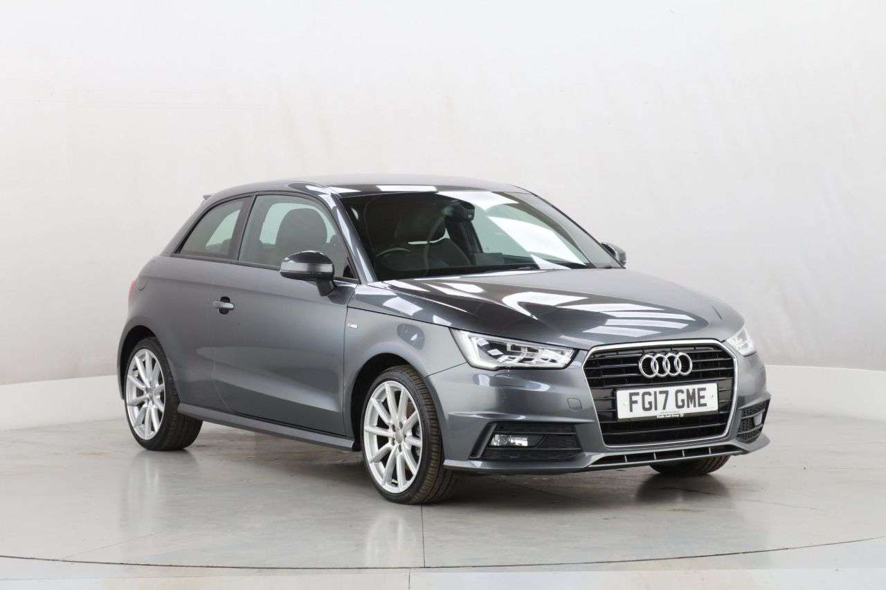 A 2017 AUDI A1 1.4 TFSI CoD S line Hatchback 3dr Petrol Manual Euro 6 (s/s) (150 ps) A 2017 AUDI A1 1.4 TFSI CoD S line Hatchback 3dr Petrol Manual Euro 6 (s/s) (150 ps)