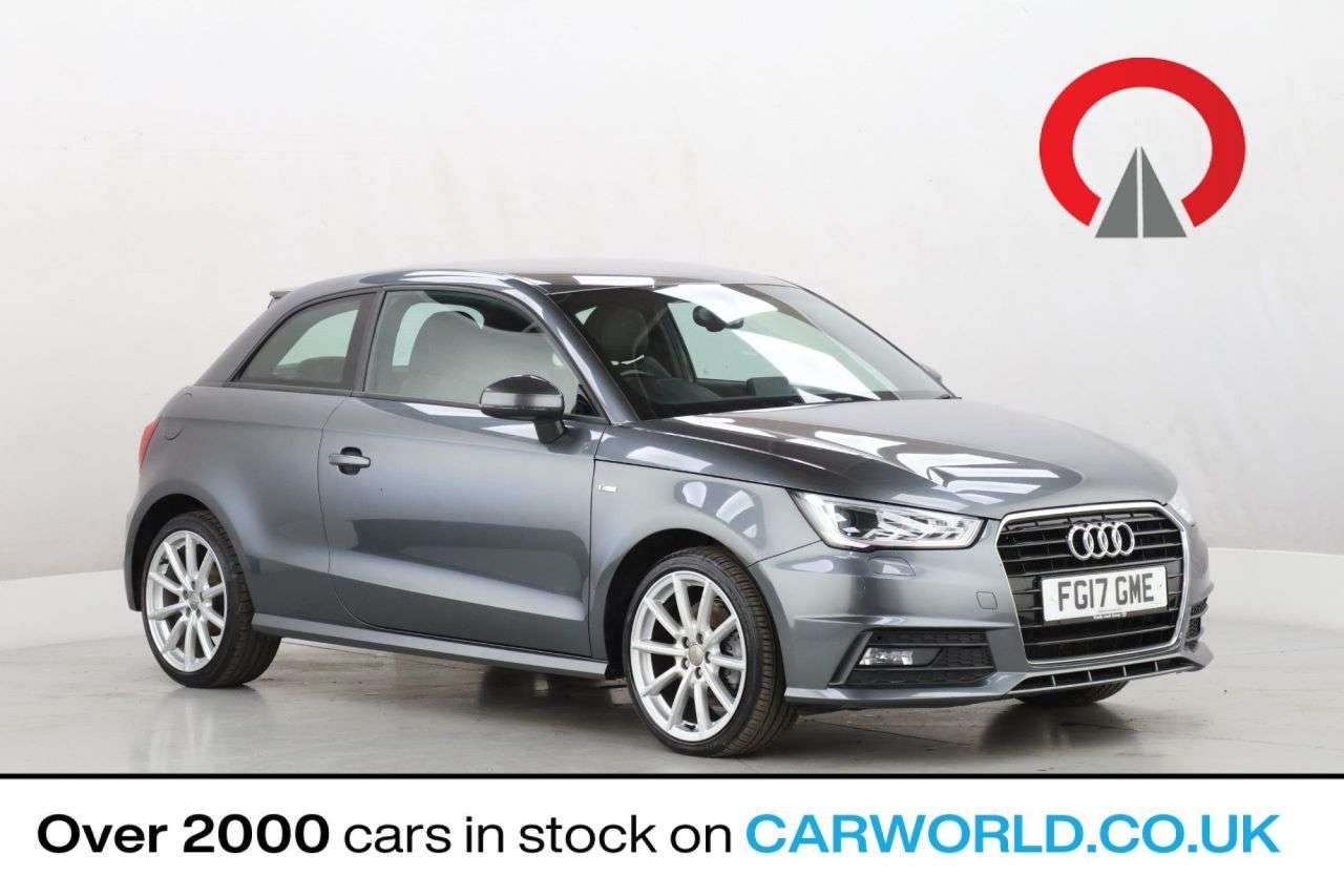 A 2017 AUDI A1 1.4 TFSI CoD S line Hatchback 3dr Petrol Manual Euro 6 (s/s) (150 ps) A 2017 AUDI A1 1.4 TFSI CoD S line Hatchback 3dr Petrol Manual Euro 6 (s/s) (150 ps)