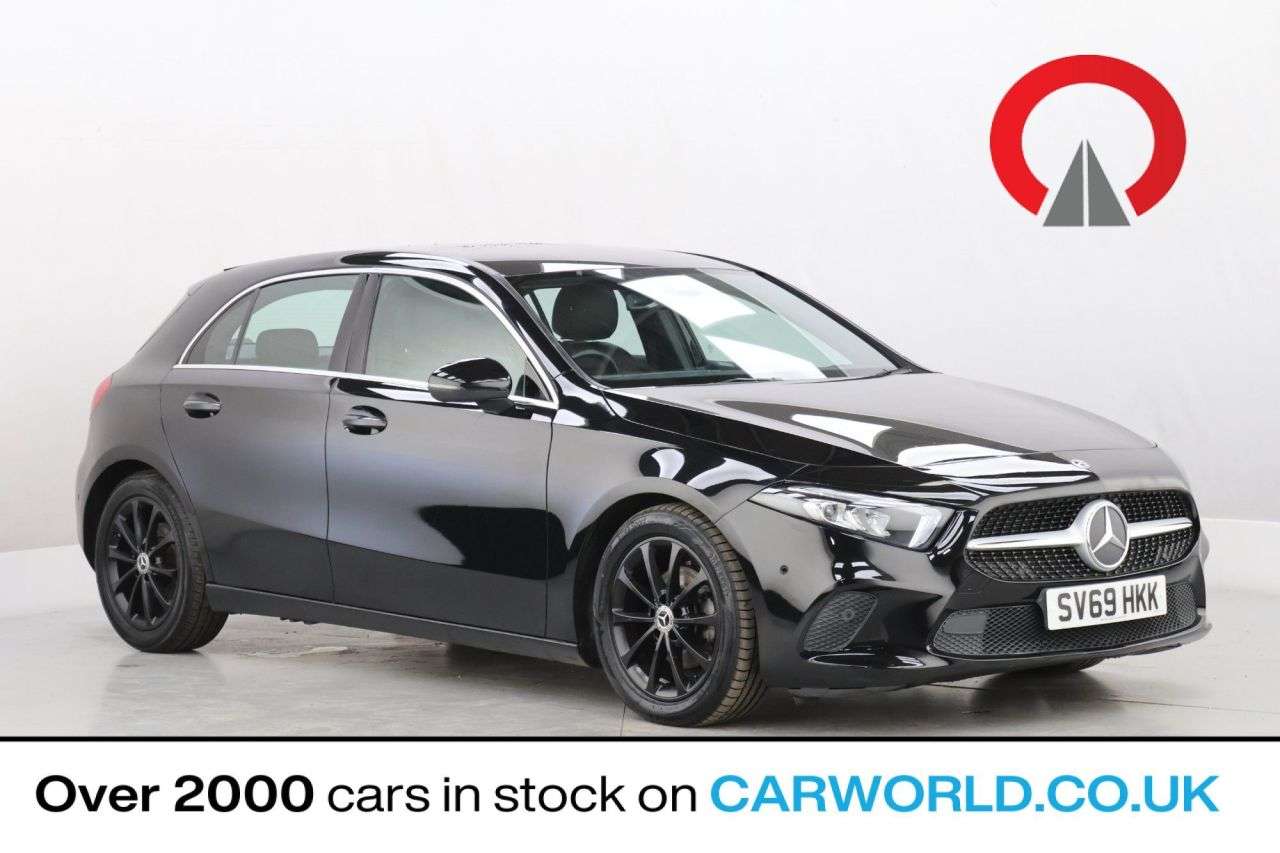 A 2019 MERCEDES-BENZ A CLASS 1.5 A180d Sport (Executive) Hatchback 5dr Diesel 7G-DCT Euro 6 (s/s) (116 p A 2019 MERCEDES-BENZ A CLASS 1.5 A180d Sport (Executive) Hatchback 5dr Diesel 7G-DCT Euro 6 (s/s) (116 p