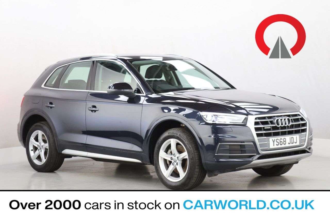 A 2019 AUDI Q5 2.0 TDI 40 Sport SUV 5dr Diesel S Tronic quattro Euro 6 (s/s) (190 ps) A 2019 AUDI Q5 2.0 TDI 40 Sport SUV 5dr Diesel S Tronic quattro Euro 6 (s/s) (190 ps)