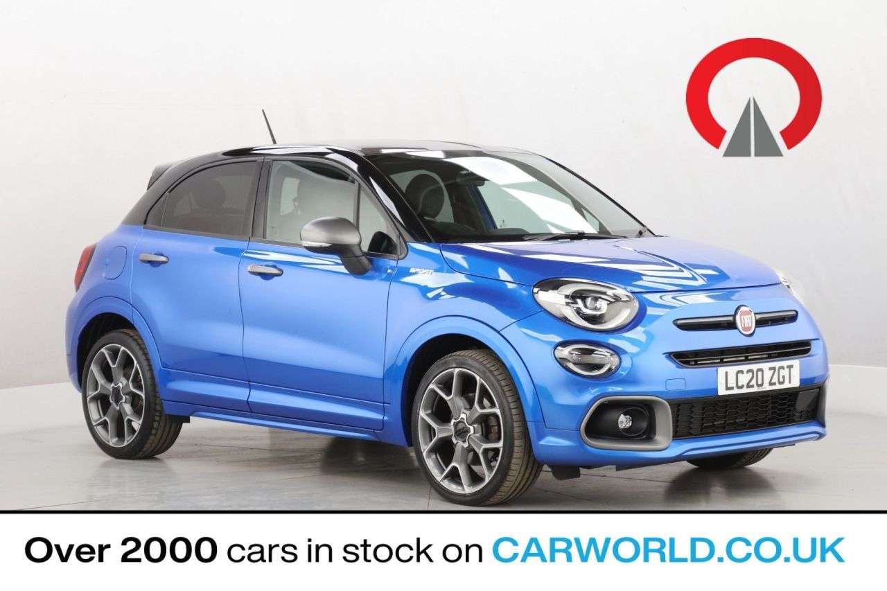 A 2020 FIAT 500X 1.3 FireFly Turbo Sport SUV 5dr Petrol DCT Euro 6 (s/s) (150 ps) A 2020 FIAT 500X 1.3 FireFly Turbo Sport SUV 5dr Petrol DCT Euro 6 (s/s) (150 ps)