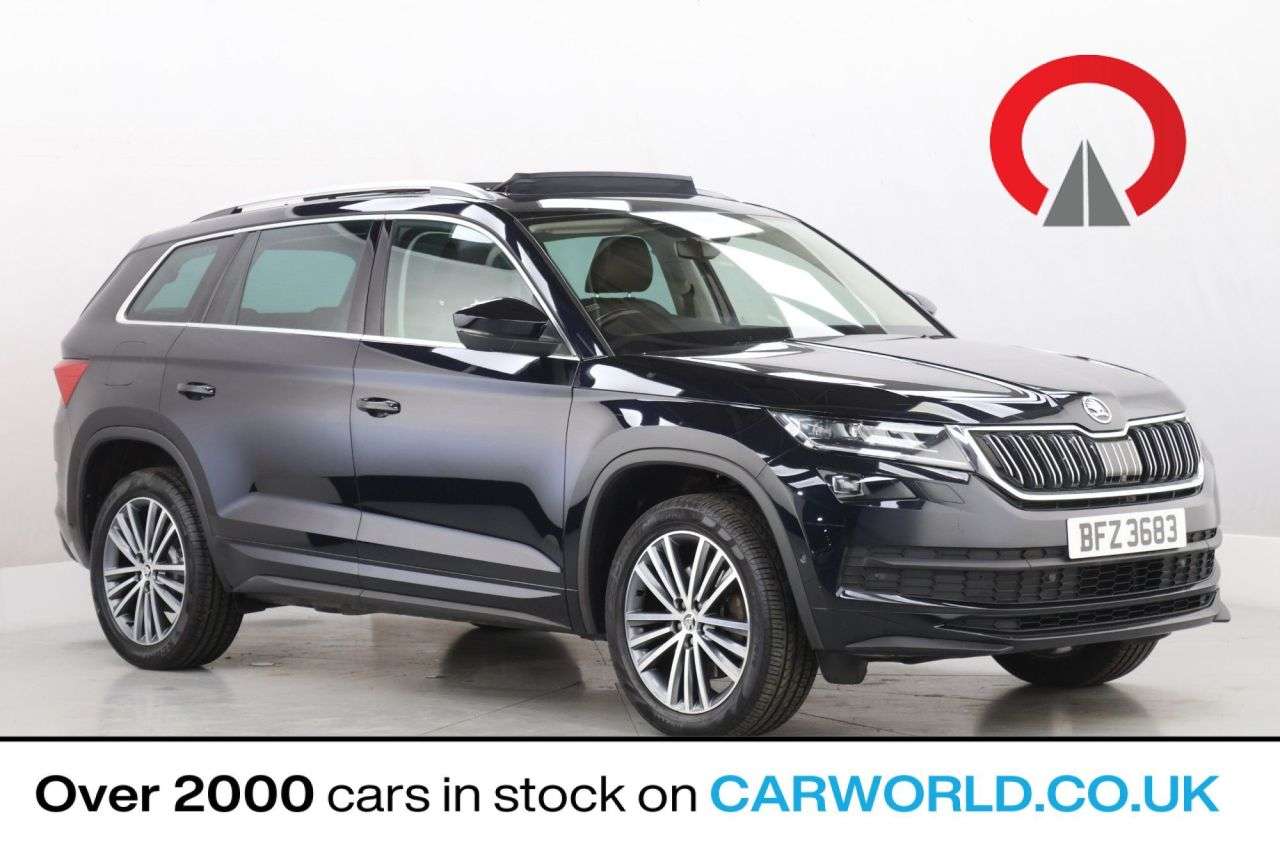 A 2019 SKODA KODIAQ 2.0 TSI Laurin & Klement SUV 5dr Petrol DSG 4WD Euro 6 (s/s) (7 Seat) (190 A 2019 SKODA KODIAQ 2.0 TSI Laurin & Klement SUV 5dr Petrol DSG 4WD Euro 6 (s/s) (7 Seat) (190