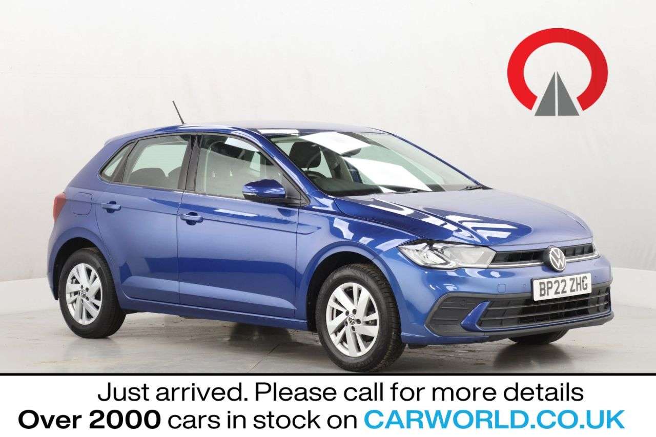 A 2022 VOLKSWAGEN POLO 1.0 EVO Life Hatchback 5dr Petrol Manual Euro 6 (s/s) (80 ps) A 2022 VOLKSWAGEN POLO 1.0 EVO Life Hatchback 5dr Petrol Manual Euro 6 (s/s) (80 ps)