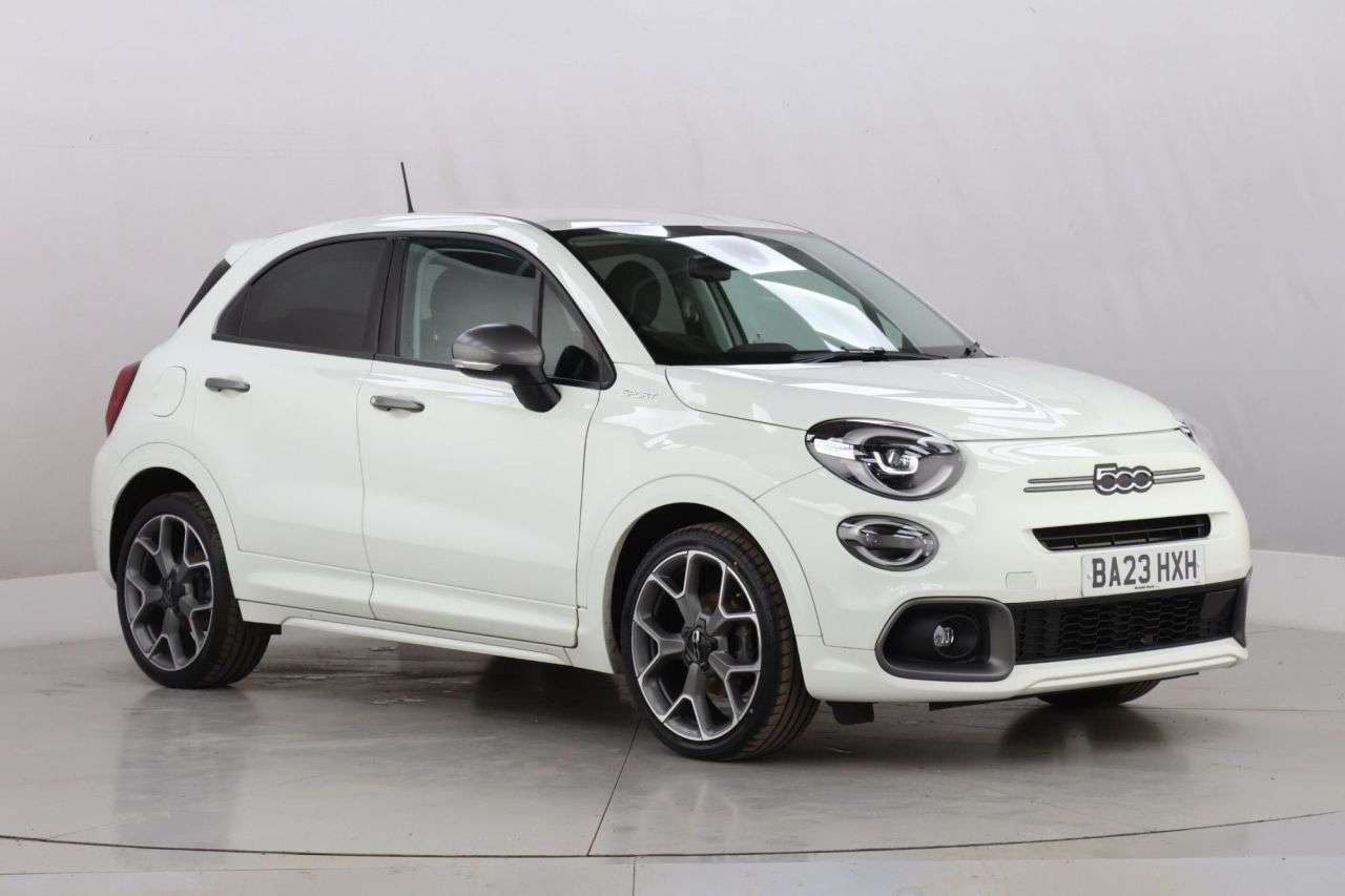 A 2023 FIAT 500X 1.0 FireFly Turbo Sport SUV 5dr Petrol Manual Euro 6 (s/s) (120 bhp) A 2023 FIAT 500X 1.0 FireFly Turbo Sport SUV 5dr Petrol Manual Euro 6 (s/s) (120 bhp)