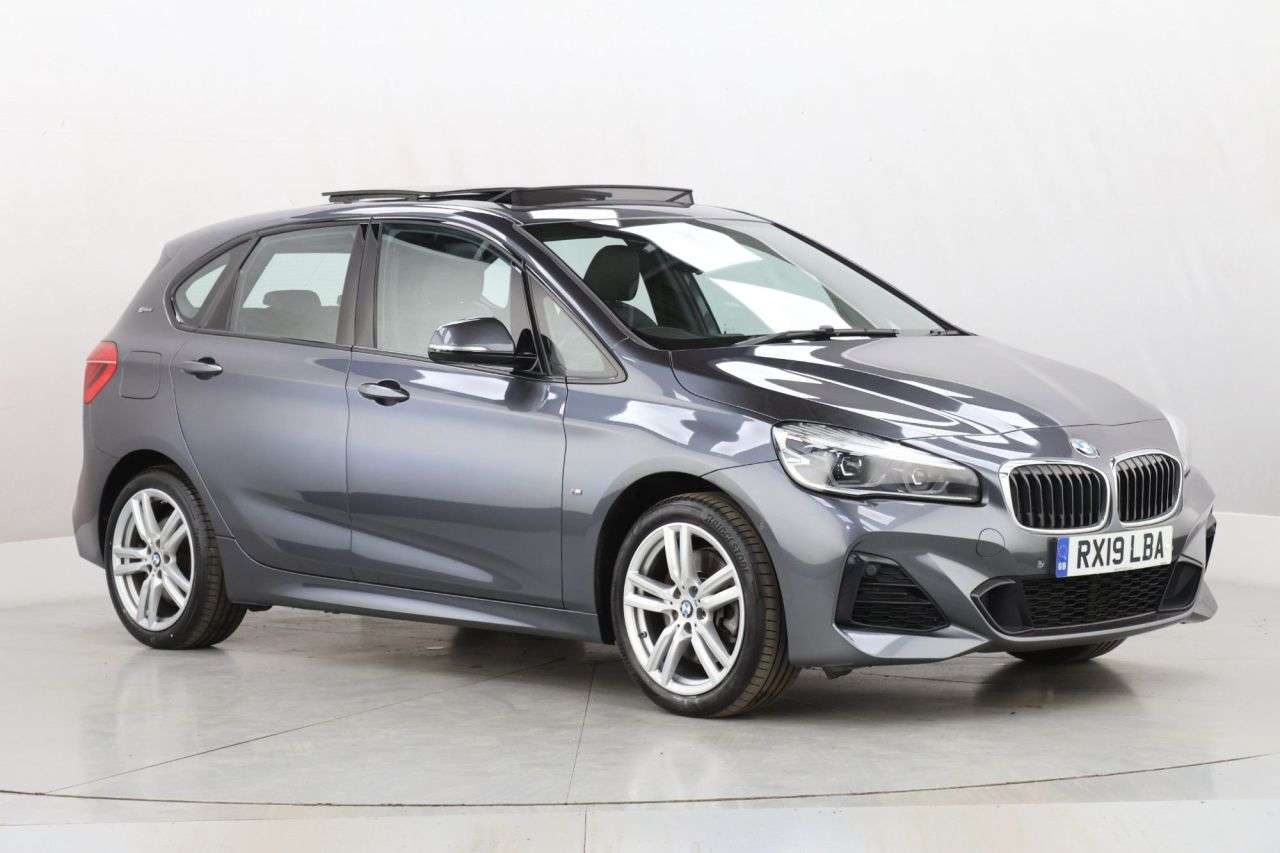 A 2019 BMW 2 SERIES ACTIVE TOURER 1.5 225xe 7.6kWh M Sport (Premium) MPV 5dr Petrol Plug-in Hybrid Auto 4WD E A 2019 BMW 2 SERIES ACTIVE TOURER 1.5 225xe 7.6kWh M Sport (Premium) MPV 5dr Petrol Plug-in Hybrid Auto 4WD E