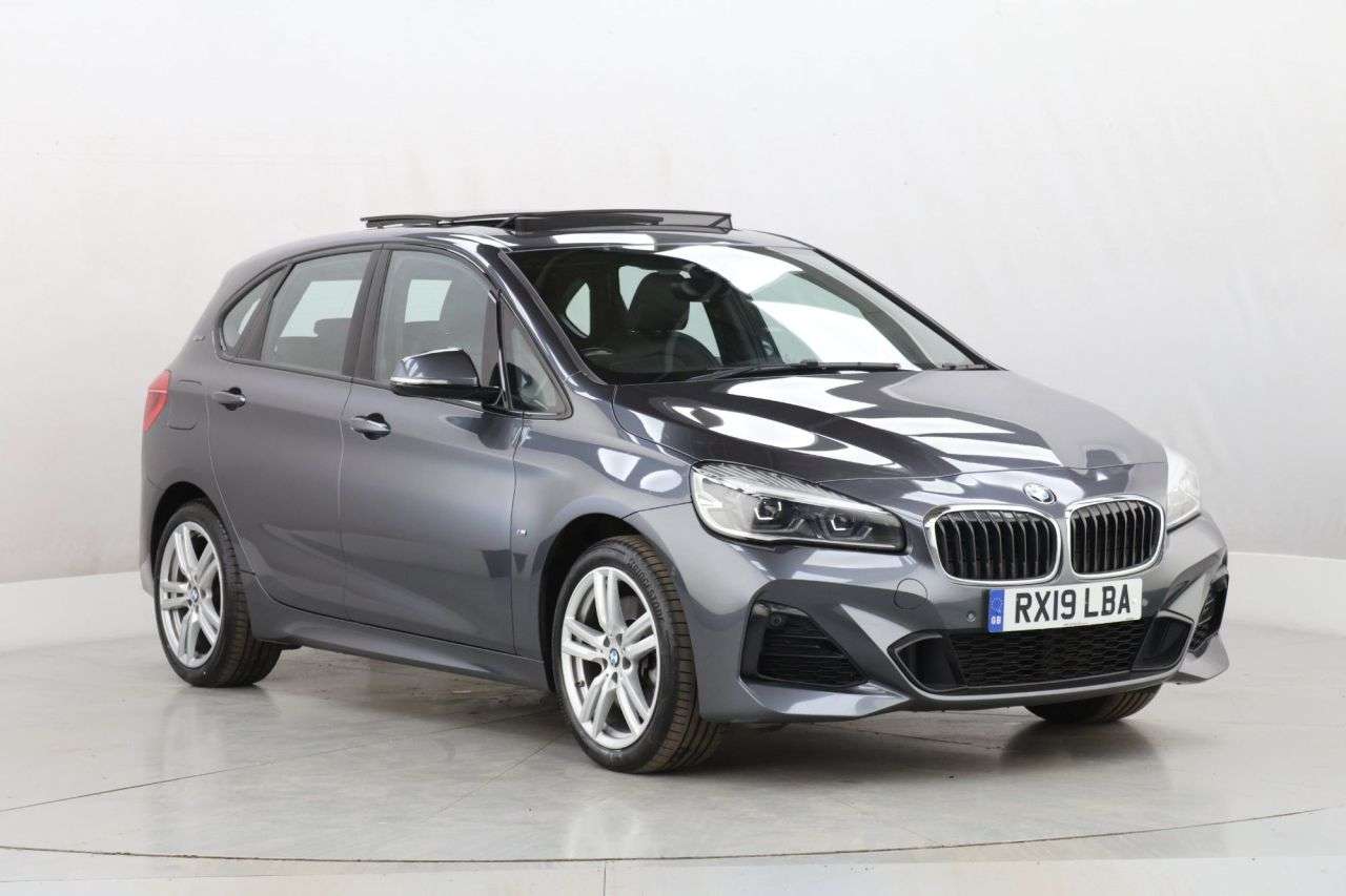 A 2019 BMW 2 SERIES ACTIVE TOURER 1.5 225xe 7.6kWh M Sport (Premium) MPV 5dr Petrol Plug-in Hybrid Auto 4WD E A 2019 BMW 2 SERIES ACTIVE TOURER 1.5 225xe 7.6kWh M Sport (Premium) MPV 5dr Petrol Plug-in Hybrid Auto 4WD E