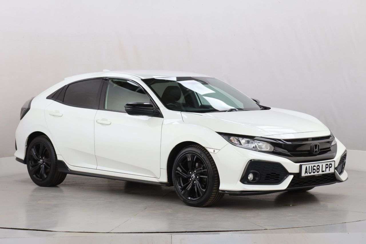 A 2018 HONDA CIVIC 1.0 VTEC Turbo Sport Line Hatchback 5dr Petrol CVT Euro 6 (s/s) (126 ps) A 2018 HONDA CIVIC 1.0 VTEC Turbo Sport Line Hatchback 5dr Petrol CVT Euro 6 (s/s) (126 ps)