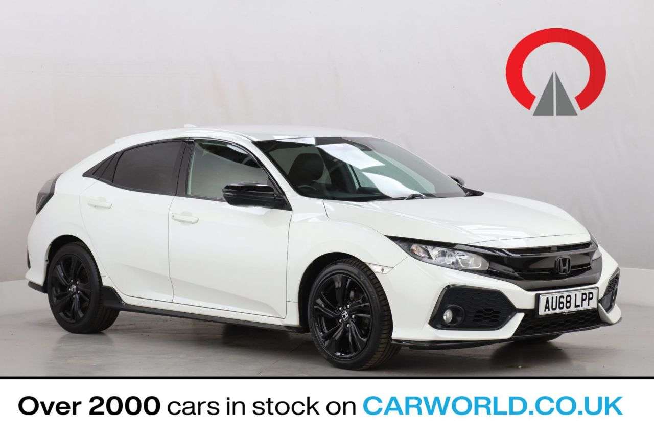 A 2018 HONDA CIVIC 1.0 VTEC Turbo Sport Line Hatchback 5dr Petrol CVT Euro 6 (s/s) (126 ps) A 2018 HONDA CIVIC 1.0 VTEC Turbo Sport Line Hatchback 5dr Petrol CVT Euro 6 (s/s) (126 ps)