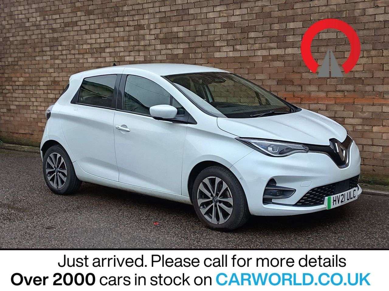A 2021 RENAULT ZOE R135 52kWh GT Line Hatchback 5dr Electric Auto (i, Rapid Charge) (134 bhp) A 2021 RENAULT ZOE R135 52kWh GT Line Hatchback 5dr Electric Auto (i, Rapid Charge) (134 bhp)