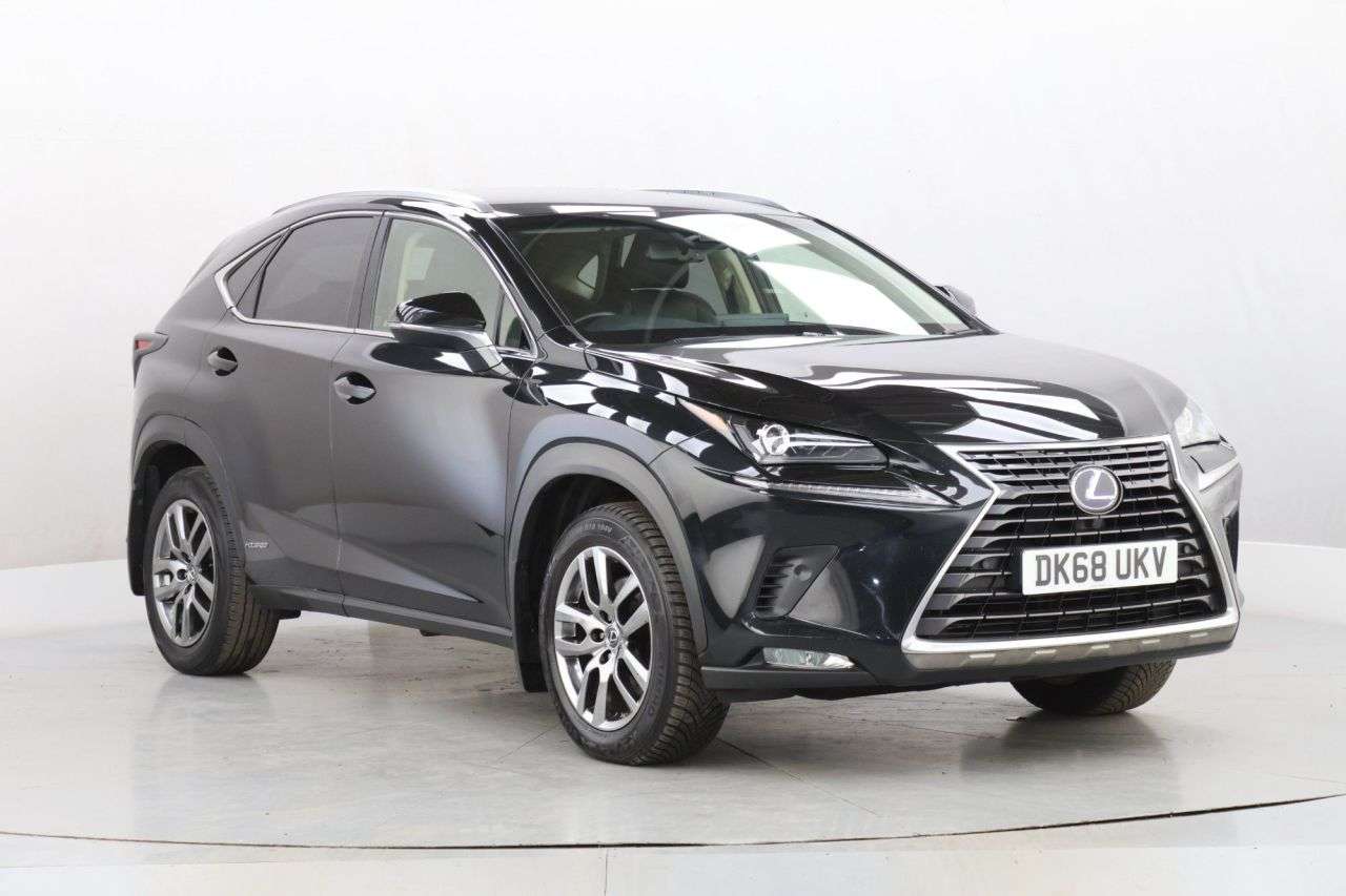 A 2018 LEXUS NX 2.5 300h Luxury SUV 5dr Petrol Hybrid E-CVT 4WD Euro 6 (s/s) (197 ps) A 2018 LEXUS NX 2.5 300h Luxury SUV 5dr Petrol Hybrid E-CVT 4WD Euro 6 (s/s) (197 ps)