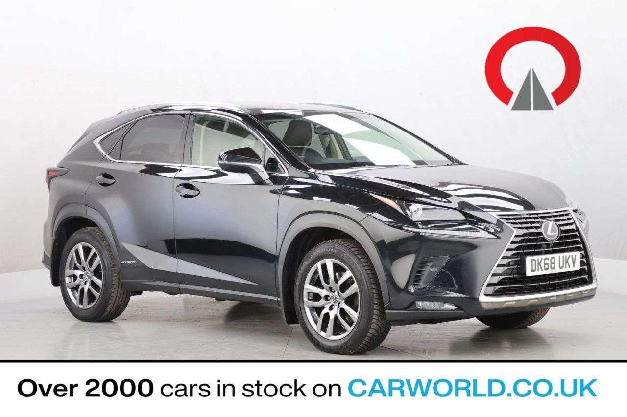 A 2018 LEXUS NX 2.5 300h Luxury SUV 5dr Petrol Hybrid E-CVT 4WD Euro 6 (s/s) (197 ps) A 2018 LEXUS NX 2.5 300h Luxury SUV 5dr Petrol Hybrid E-CVT 4WD Euro 6 (s/s) (197 ps)
