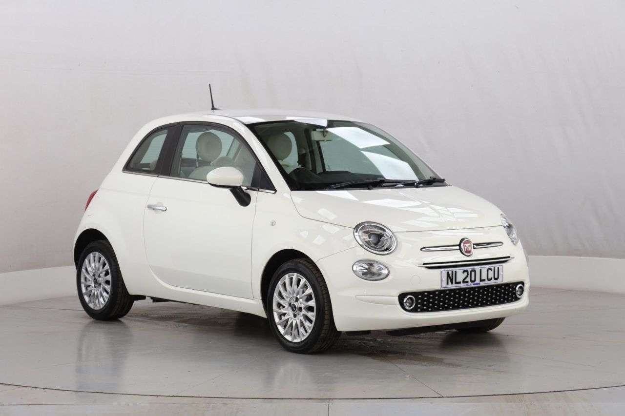 A 2020 FIAT 500 1.2 Lounge Hatchback 3dr Petrol Manual Euro 6 (s/s) (69 bhp) A 2020 FIAT 500 1.2 Lounge Hatchback 3dr Petrol Manual Euro 6 (s/s) (69 bhp)