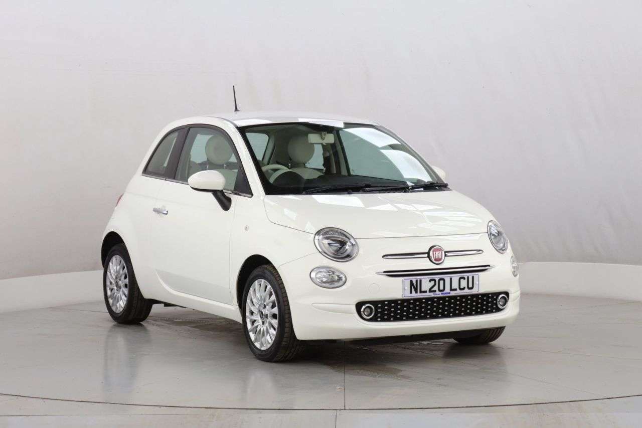 A 2020 FIAT 500 1.2 Lounge Hatchback 3dr Petrol Manual Euro 6 (s/s) (69 bhp) A 2020 FIAT 500 1.2 Lounge Hatchback 3dr Petrol Manual Euro 6 (s/s) (69 bhp)
