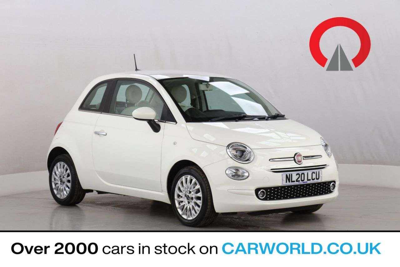 A 2020 FIAT 500 1.2 Lounge Hatchback 3dr Petrol Manual Euro 6 (s/s) (69 bhp) A 2020 FIAT 500 1.2 Lounge Hatchback 3dr Petrol Manual Euro 6 (s/s) (69 bhp)