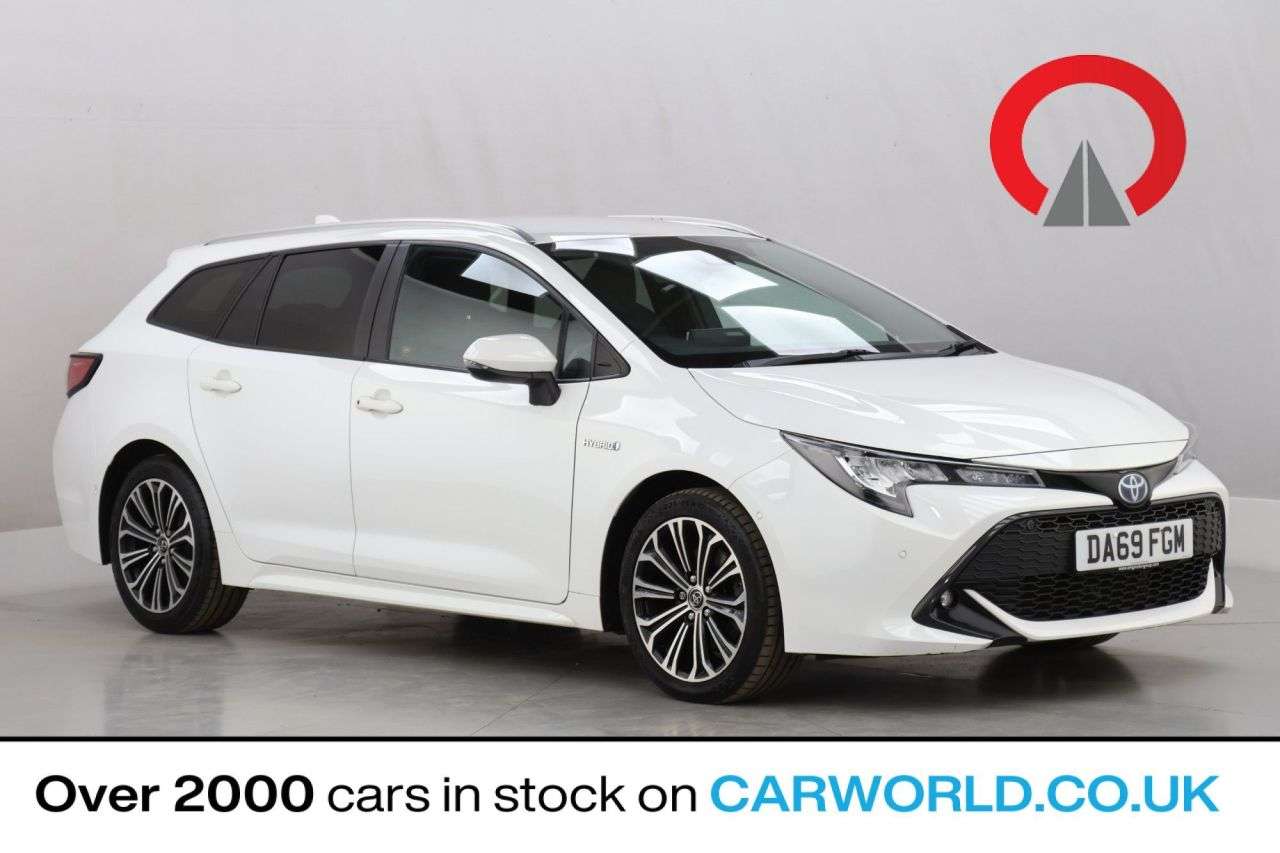 A 2019 TOYOTA COROLLA 2.0 VVT-h Design Touring Sports 5dr Petrol Hybrid CVT Euro 6 (s/s) (184 ps) A 2019 TOYOTA COROLLA 2.0 VVT-h Design Touring Sports 5dr Petrol Hybrid CVT Euro 6 (s/s) (184 ps)