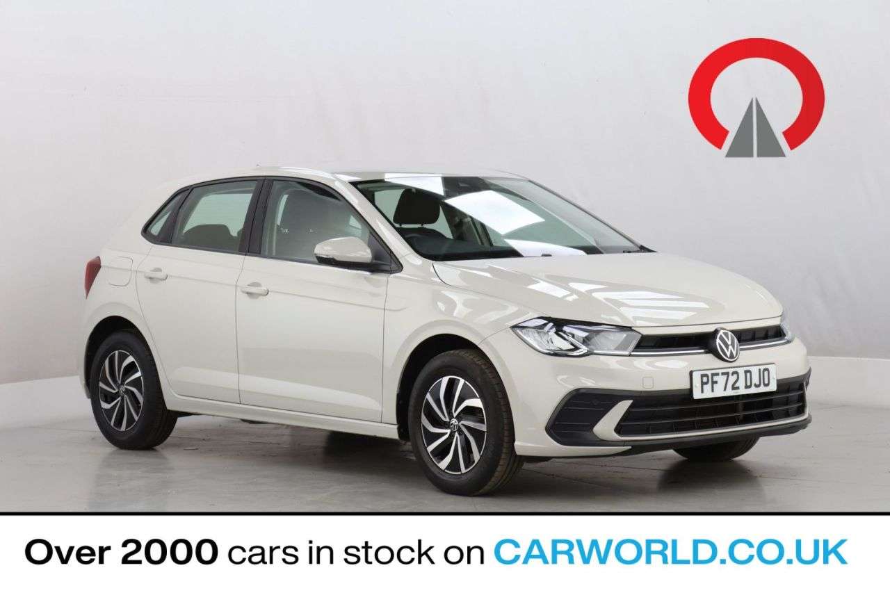 A 2022 VOLKSWAGEN POLO 1.0 EVO Life Hatchback 5dr Petrol Manual Euro 6 (s/s) (80 ps) A 2022 VOLKSWAGEN POLO 1.0 EVO Life Hatchback 5dr Petrol Manual Euro 6 (s/s) (80 ps)