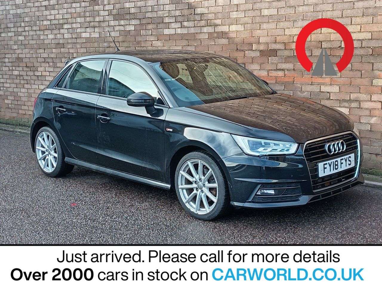 A 2018 AUDI A1 1.4 TFSI S line Sportback 5dr Petrol Manual Euro 6 (s/s) (Nav) (125 ps) A 2018 AUDI A1 1.4 TFSI S line Sportback 5dr Petrol Manual Euro 6 (s/s) (Nav) (125 ps)