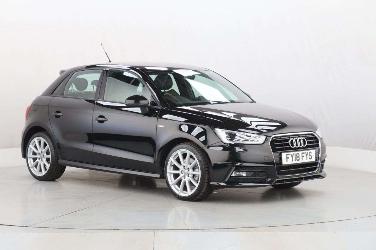 A 2018 AUDI A1 1.4 TFSI S line Sportback 5dr Petrol Manual Euro 6 (s/s) (Nav) (125 ps) A 2018 AUDI A1 1.4 TFSI S line Sportback 5dr Petrol Manual Euro 6 (s/s) (Nav) (125 ps)