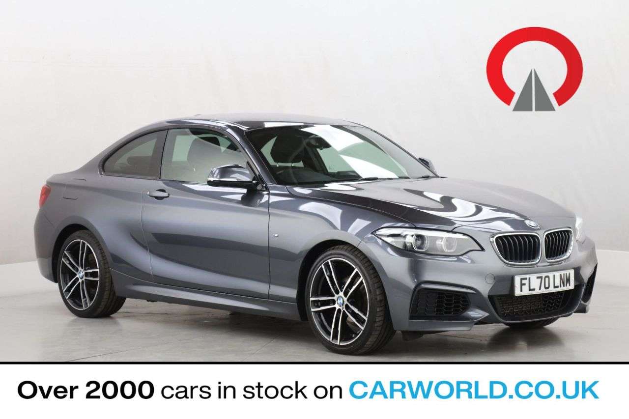 A 2020 BMW 2 SERIES 1.5 218i GPF M Sport Coupe 2dr Petrol Auto Euro 6 (s/s) (136 ps) A 2020 BMW 2 SERIES 1.5 218i GPF M Sport Coupe 2dr Petrol Auto Euro 6 (s/s) (136 ps)
