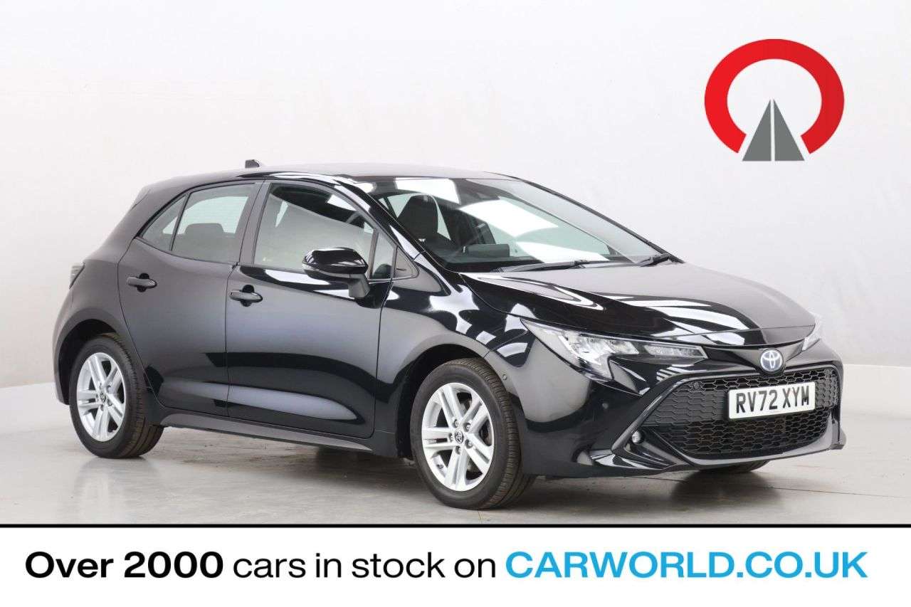 A 2022 TOYOTA COROLLA 2.0 VVT-h GPF Icon Tech Hatchback 5dr Petrol Hybrid CVT Euro 6 (s/s) (184 p A 2022 TOYOTA COROLLA 2.0 VVT-h GPF Icon Tech Hatchback 5dr Petrol Hybrid CVT Euro 6 (s/s) (184 p
