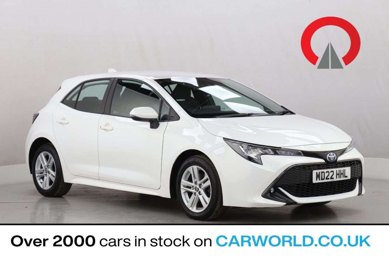A 2022 TOYOTA COROLLA 1.8 VVT-h GPF Icon Hatchback 5dr Petrol Hybrid CVT Euro 6 (s/s) (122 ps) A 2022 TOYOTA COROLLA 1.8 VVT-h GPF Icon Hatchback 5dr Petrol Hybrid CVT Euro 6 (s/s) (122 ps)