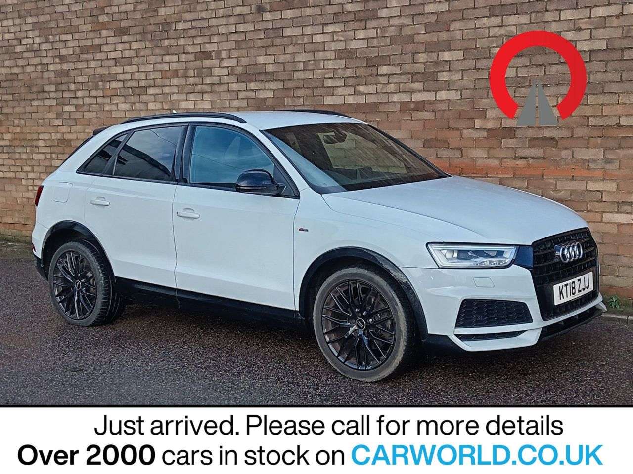 A 2018 AUDI Q3 1.4 TFSI CoD Black Edition SUV 5dr Petrol S Tronic Euro 6 (s/s) (150 ps) A 2018 AUDI Q3 1.4 TFSI CoD Black Edition SUV 5dr Petrol S Tronic Euro 6 (s/s) (150 ps)